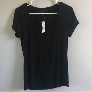 NEW WITH TAGS WHBM soft black tee